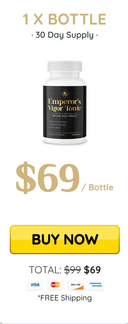 Emperor’s Vigor Tonic - 1 Bottle